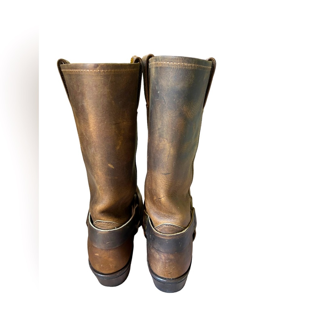 Classic Frye Harness Moto Boots - Picture 4 of 14
